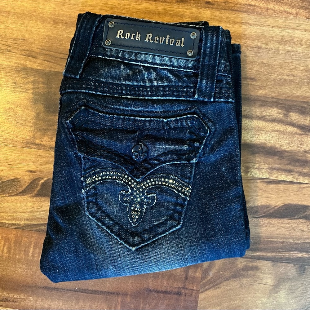 Rock Revival Debbie Straight Legged Jeans